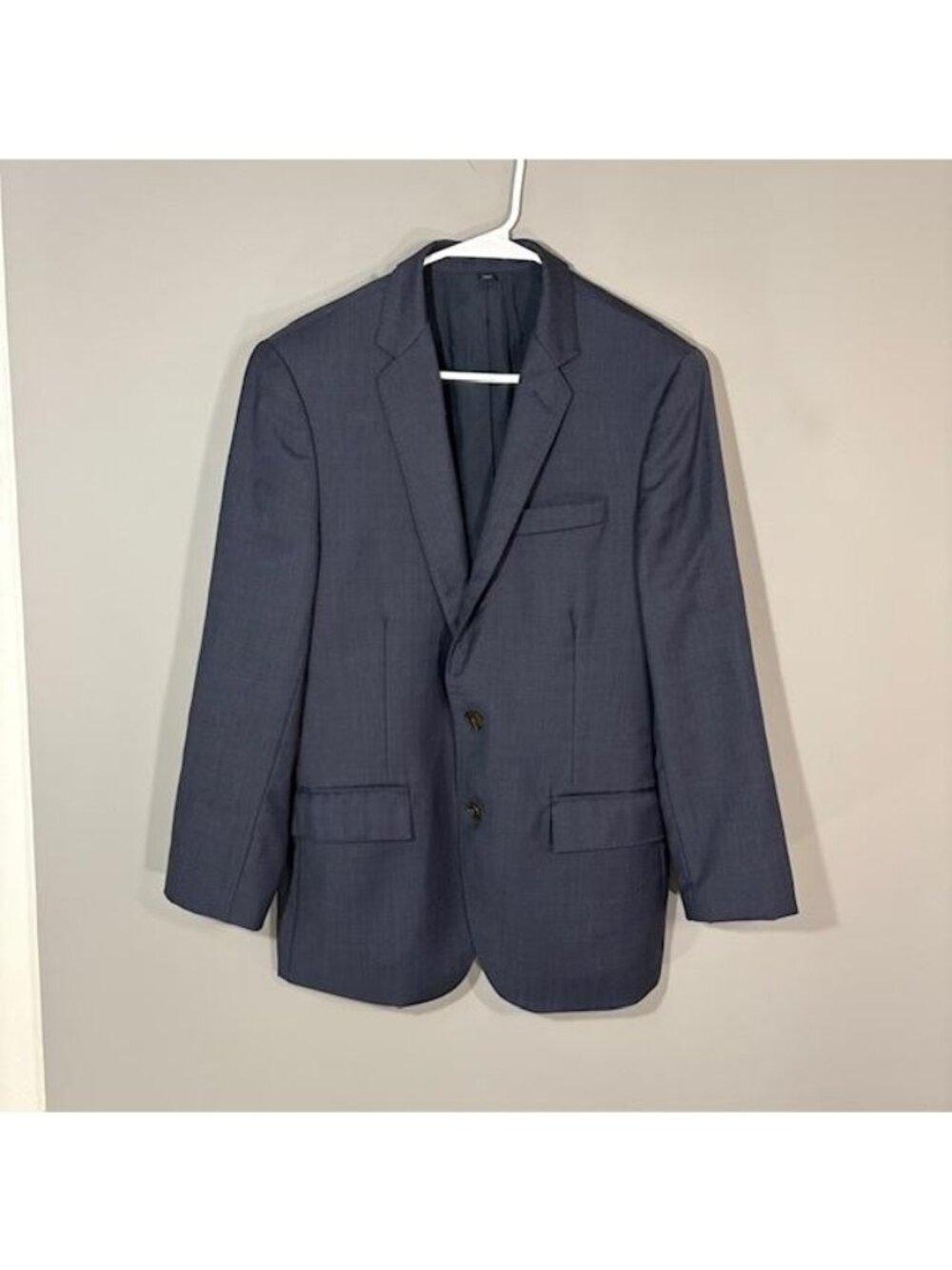 J Crew Blazer Mens 38S Gray Wool Thompson Suit Jacket Sport Coat Slim Fit